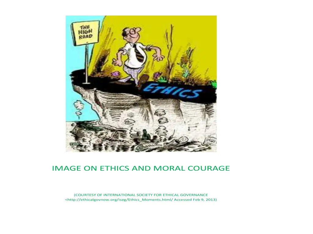 image on ethics and moral courage
