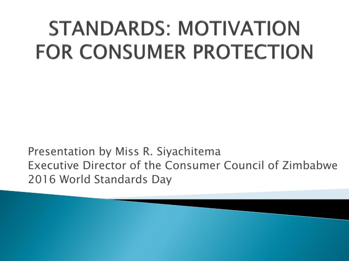 presentation by miss r siyachitema executive