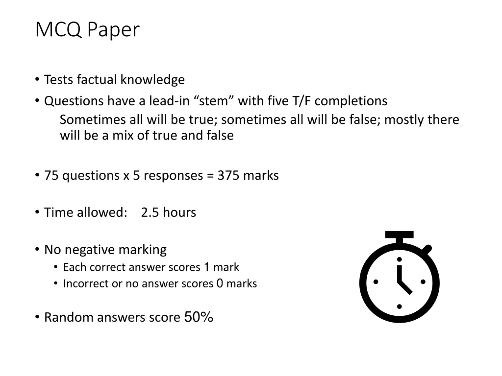 mcq paper