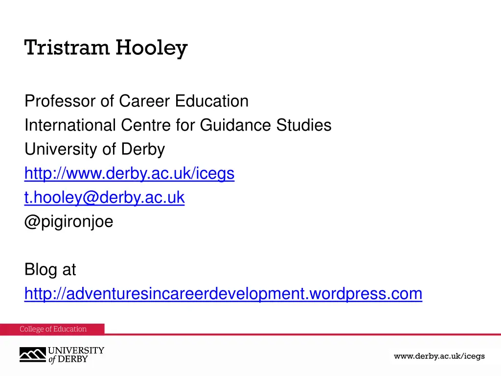 tristram hooley