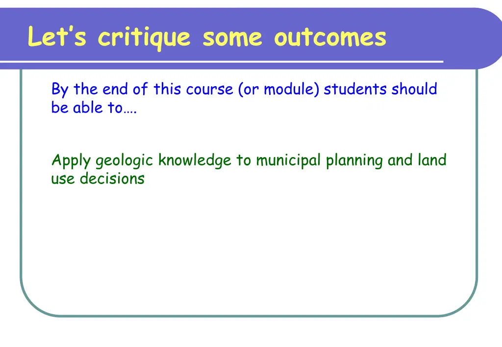 let s critique some outcomes 2