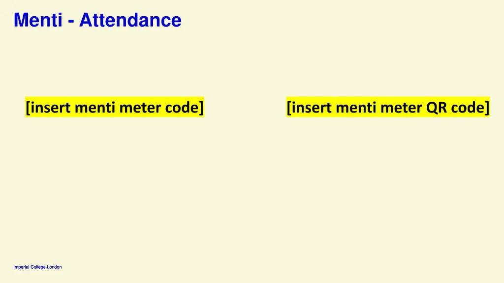 menti attendance
