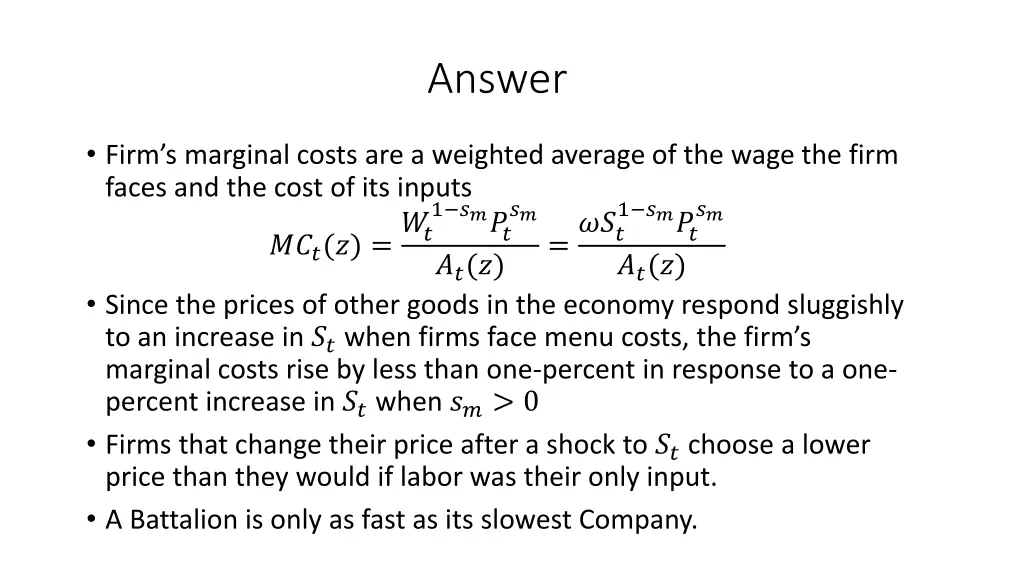 answer