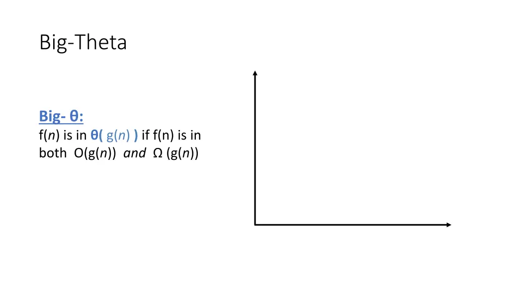 big theta