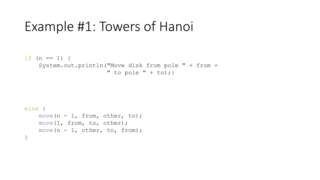 example 1 towers of hanoi 1