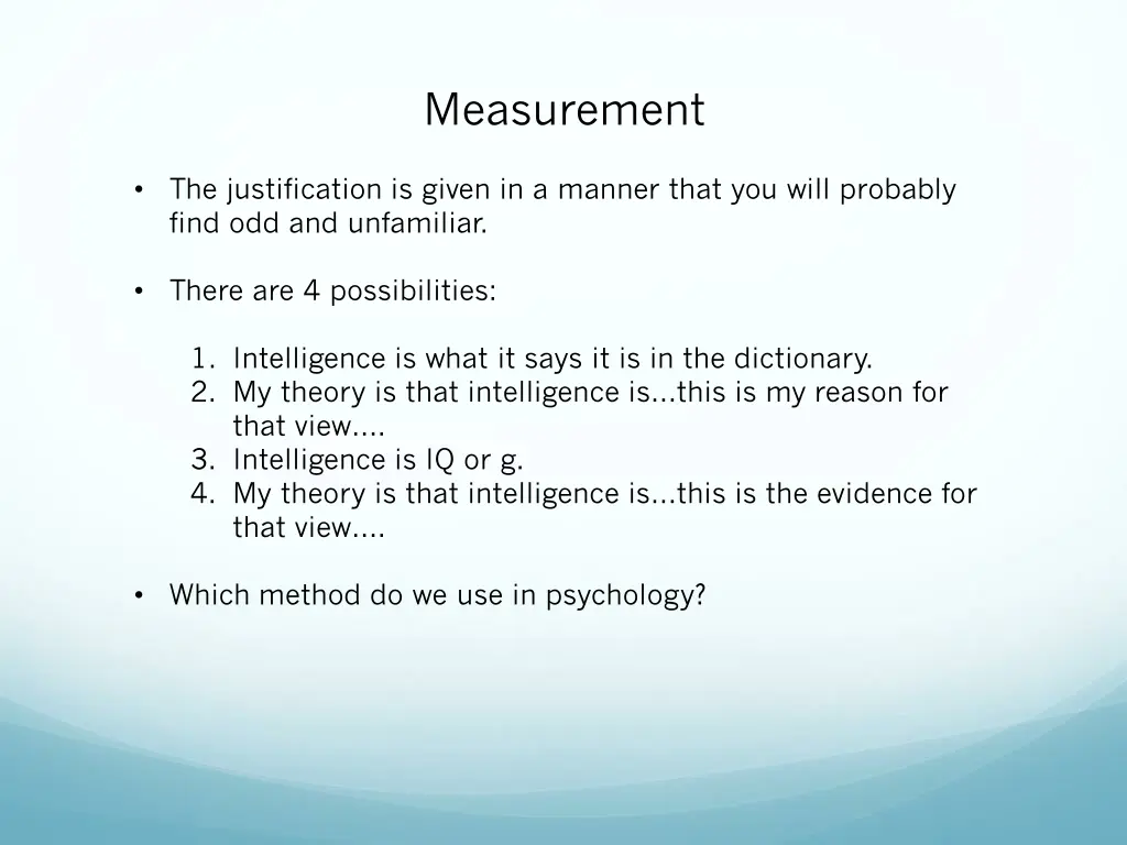 measurement 1