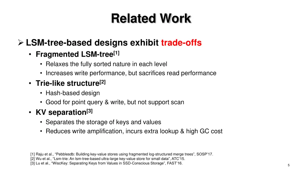 related work