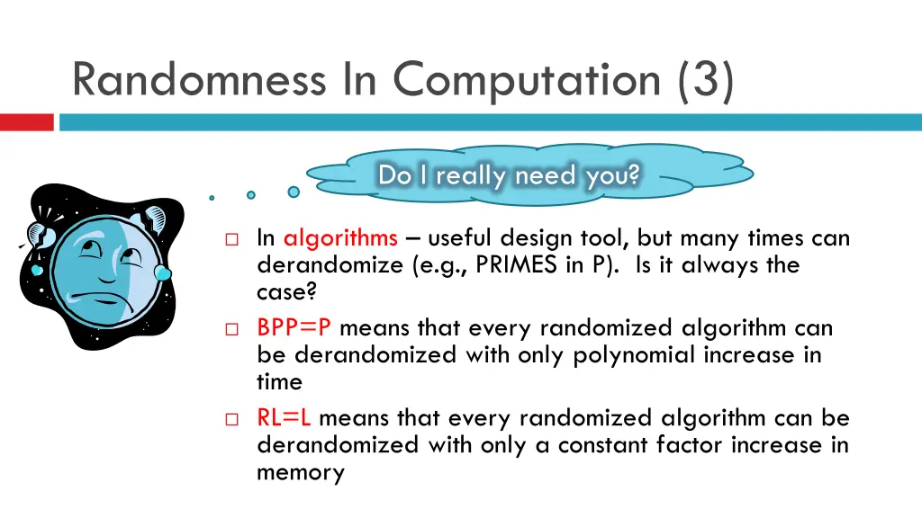 randomness in computation 3