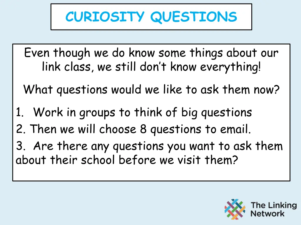 curiosity questions