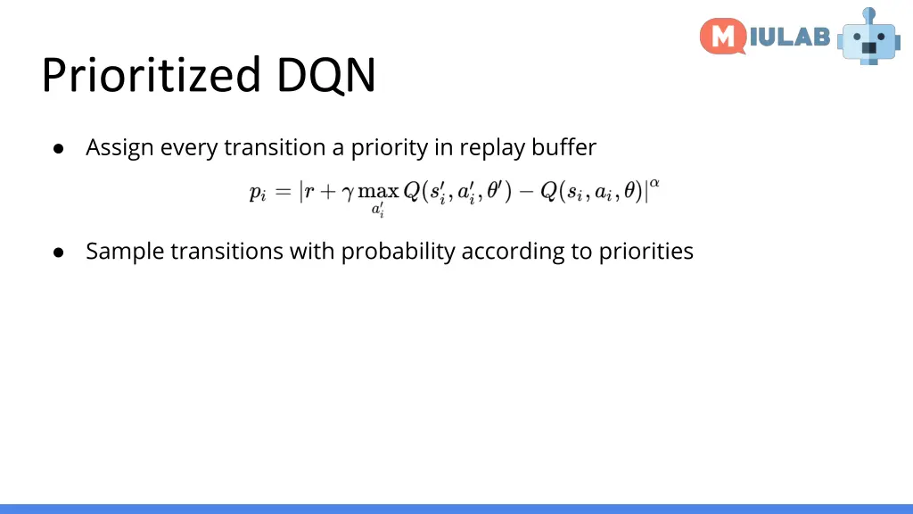 prioritized dqn