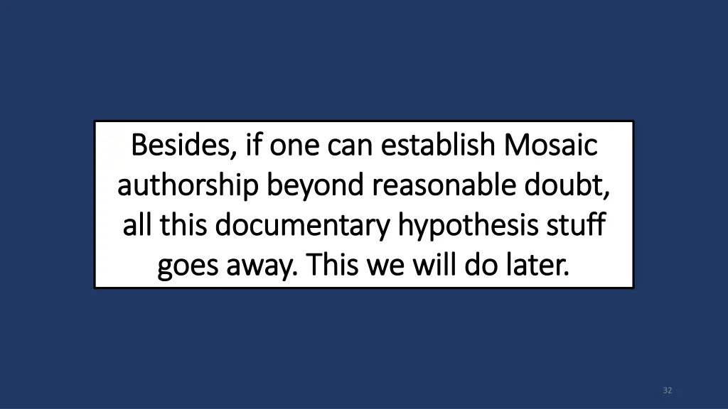 besides if one can establish mosaic besides