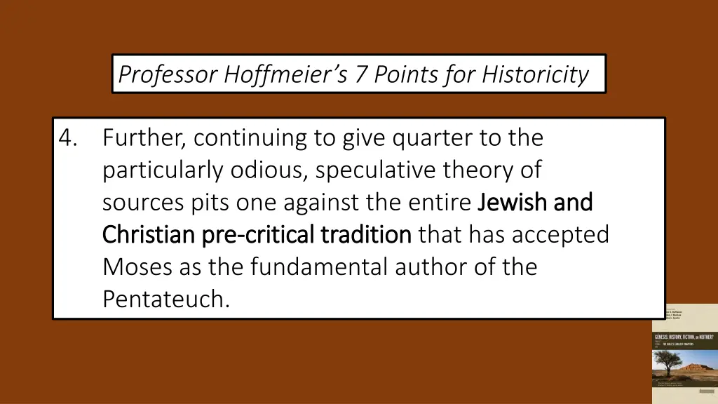 professor hoffmeier s 7 points for historicity 3