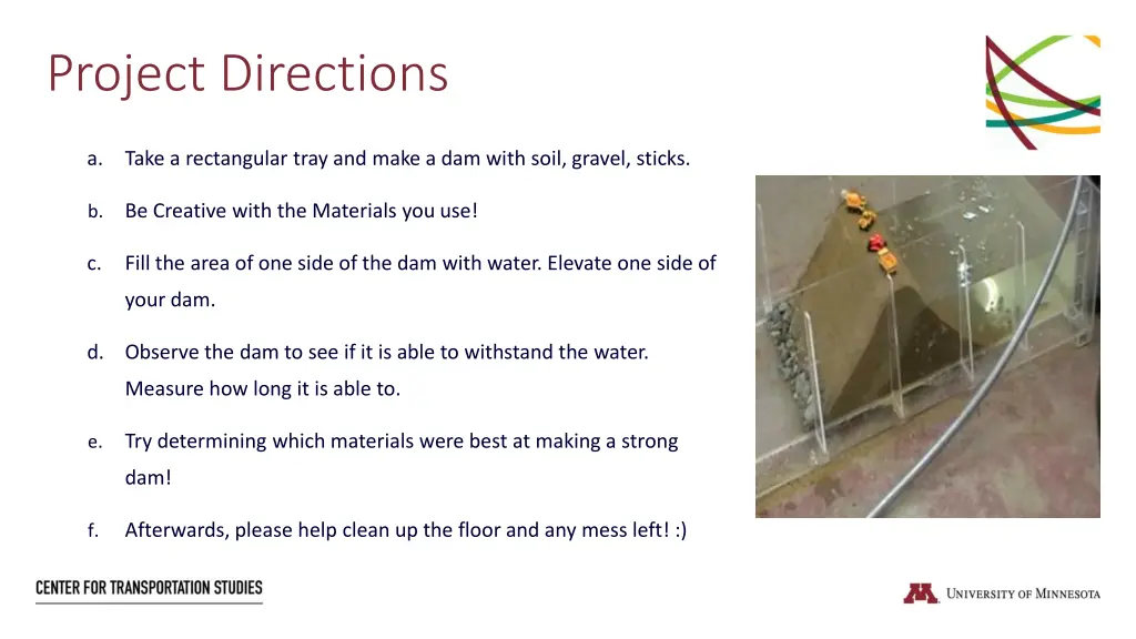 project directions