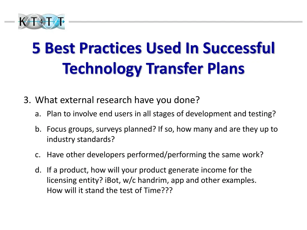 5 best practices used in successful technology 2