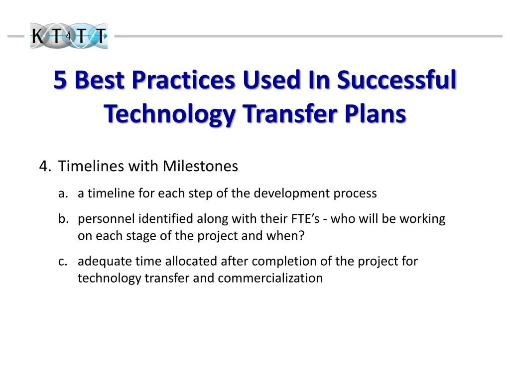 5 best practices used in successful technology 3