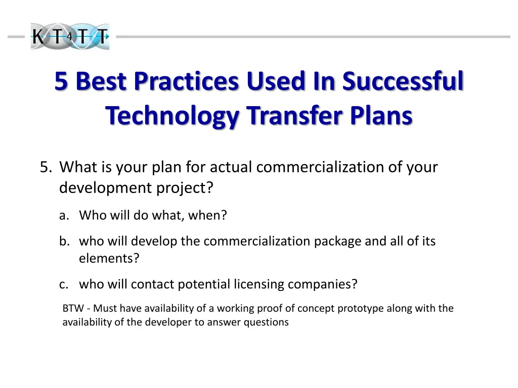 5 best practices used in successful technology 4