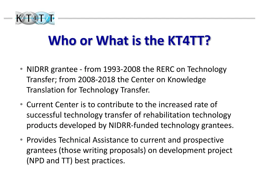 who or what is the kt4tt
