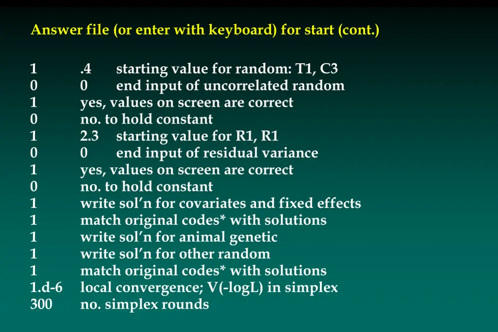 answer file or enter with keyboard for start cont