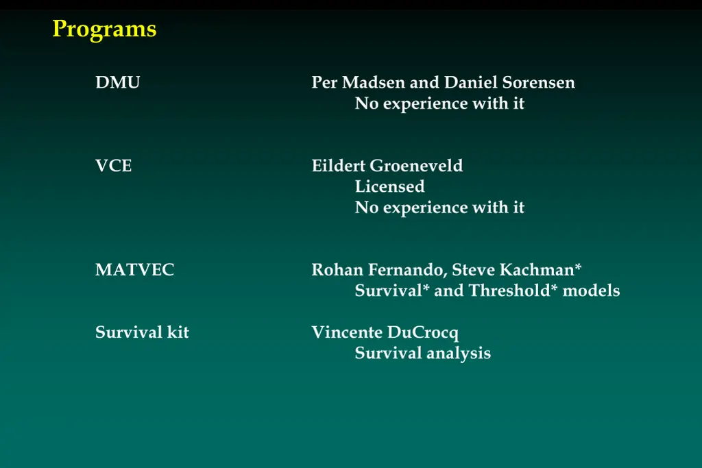 programs 1