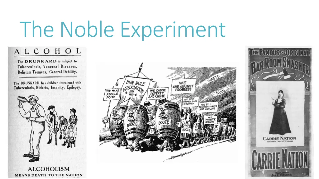 the noble experiment