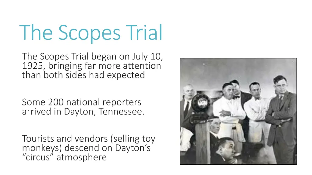 the scopes trial