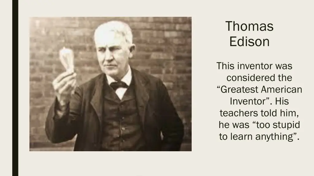 thomas edison