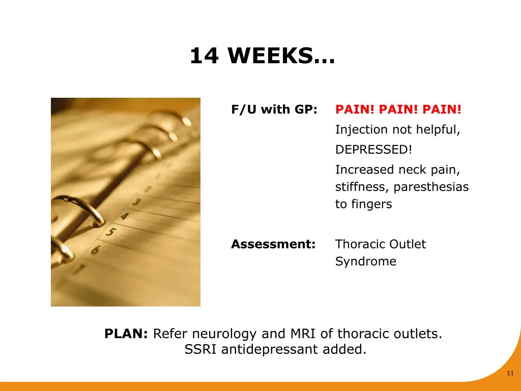 14 weeks