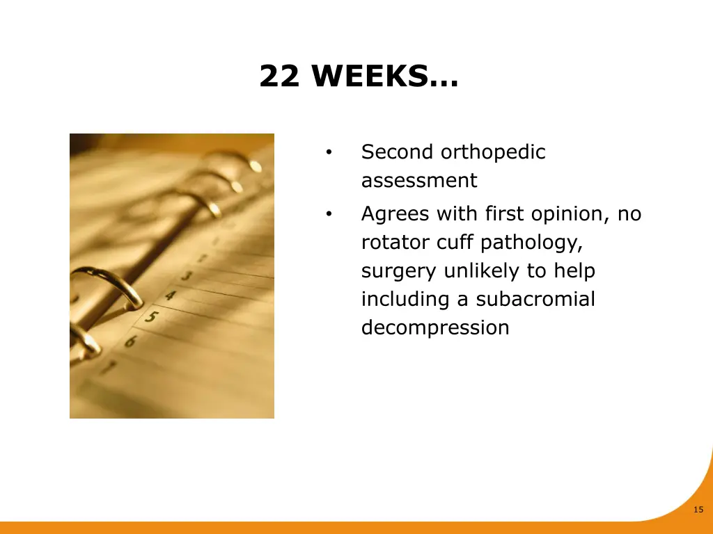 22 weeks