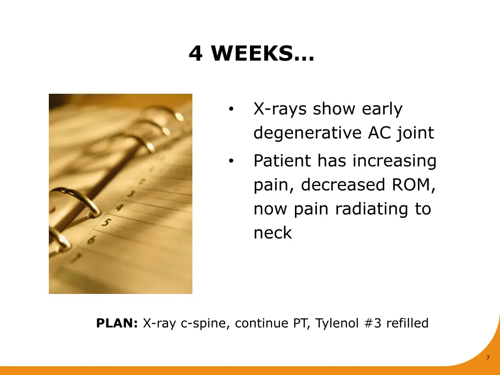 4 weeks