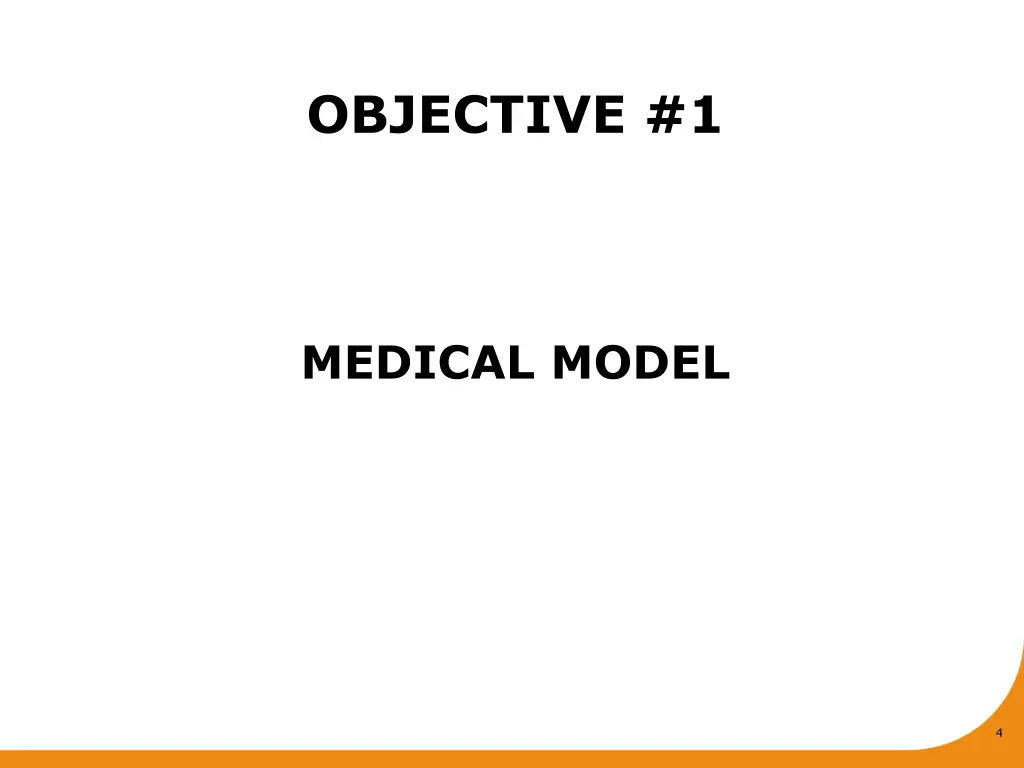 objective 1
