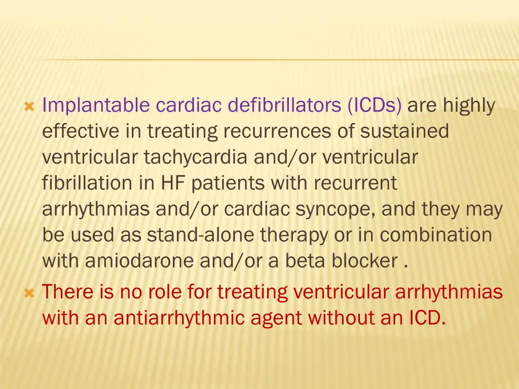 implantable cardiac defibrillators icds