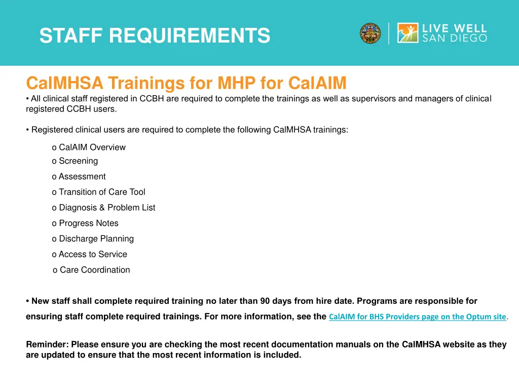staff requirements 3