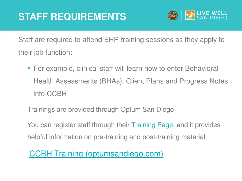 staff requirements 9