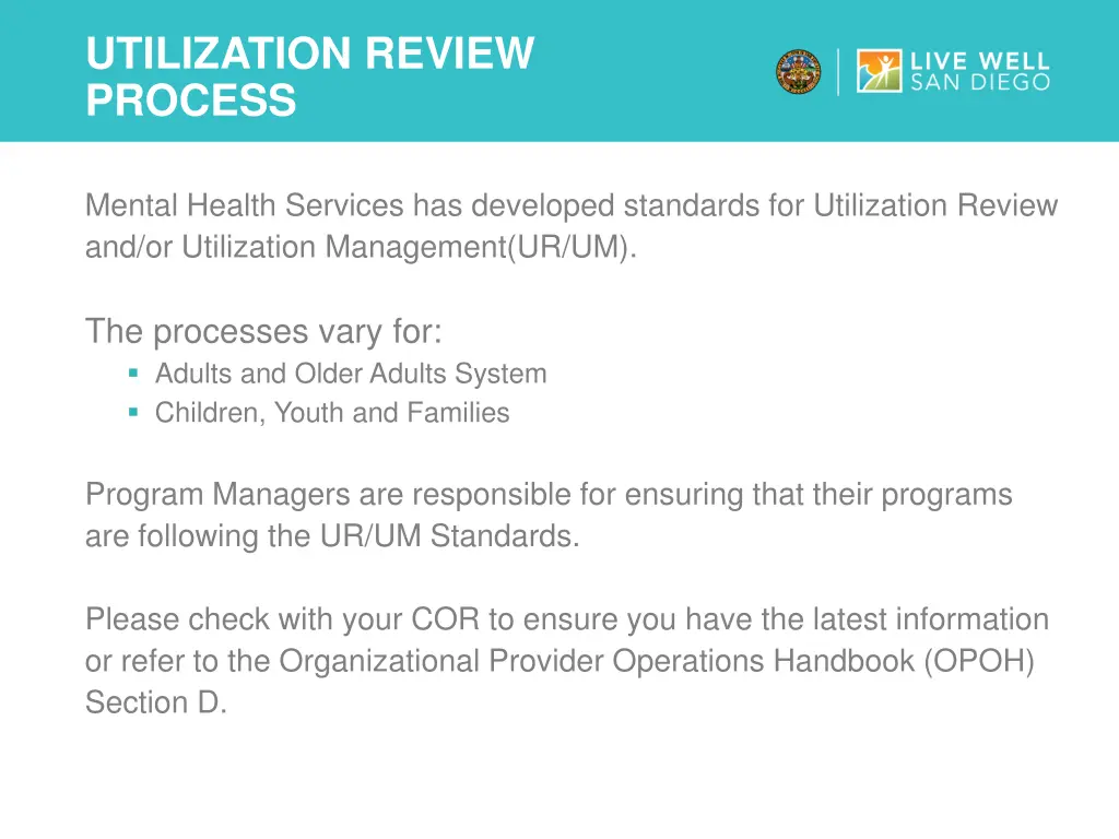 utilization review process