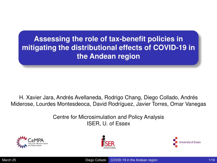 assessing the role of tax benefit policies