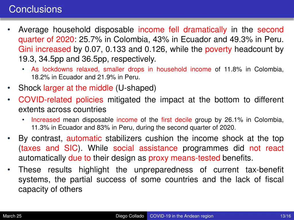 conclusions