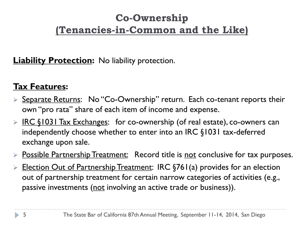 co ownership