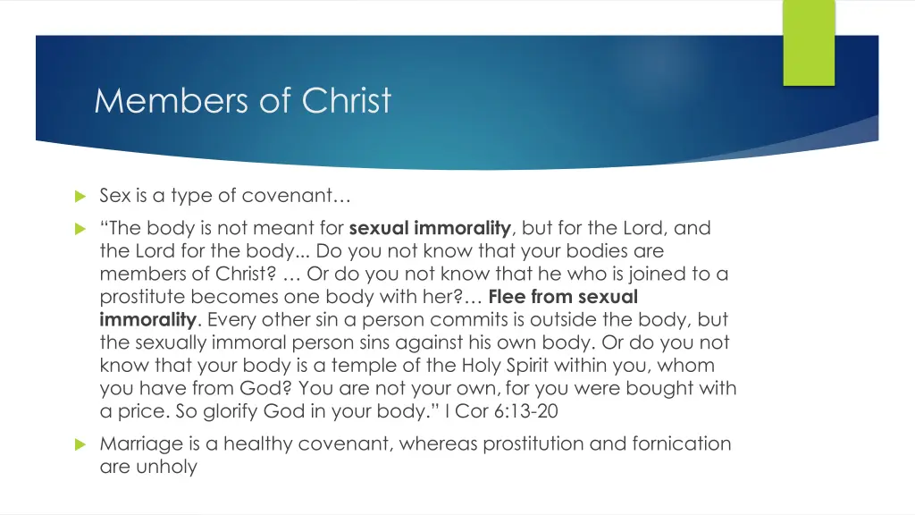 members of christ