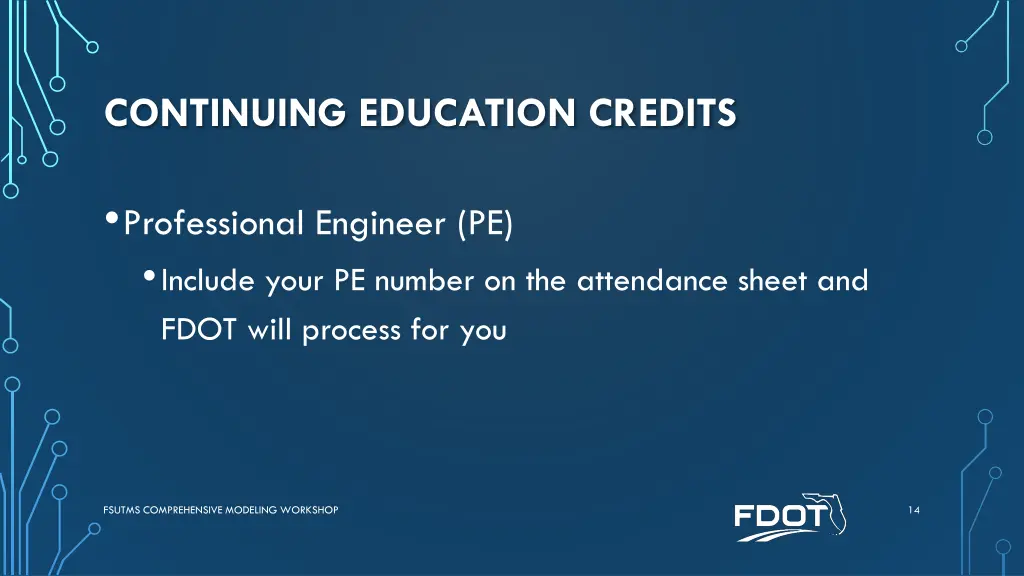 continuing education credits