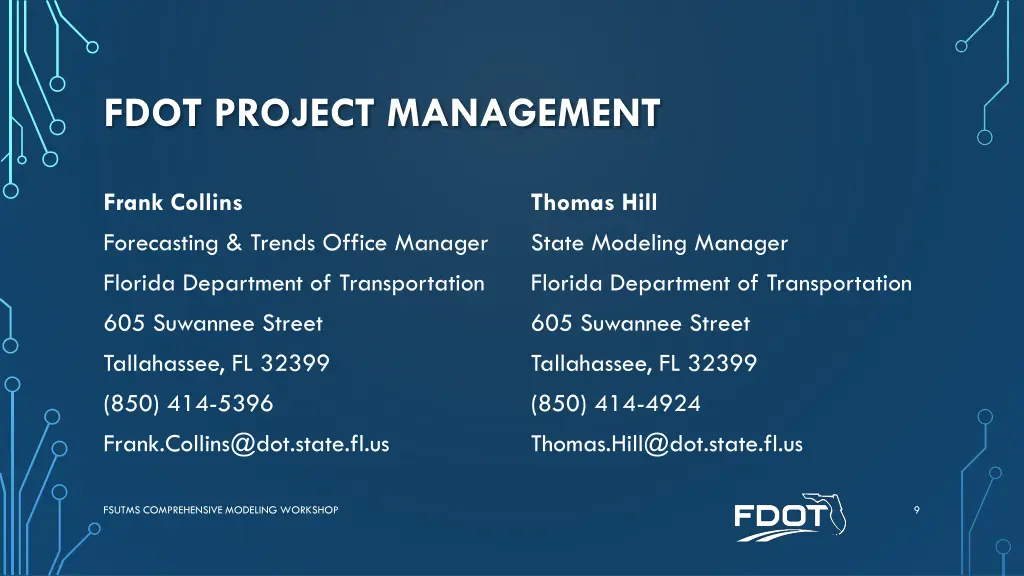 fdot project management