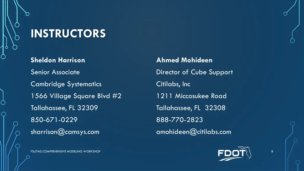instructors
