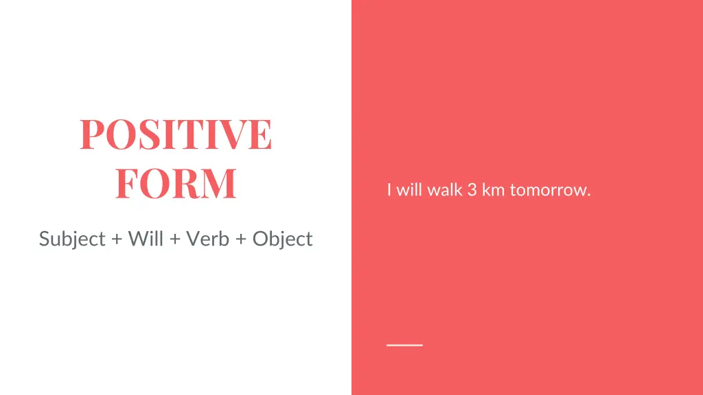 positive form 2