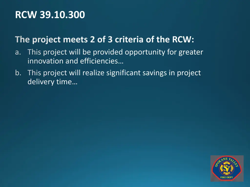 rcw 39 10 300