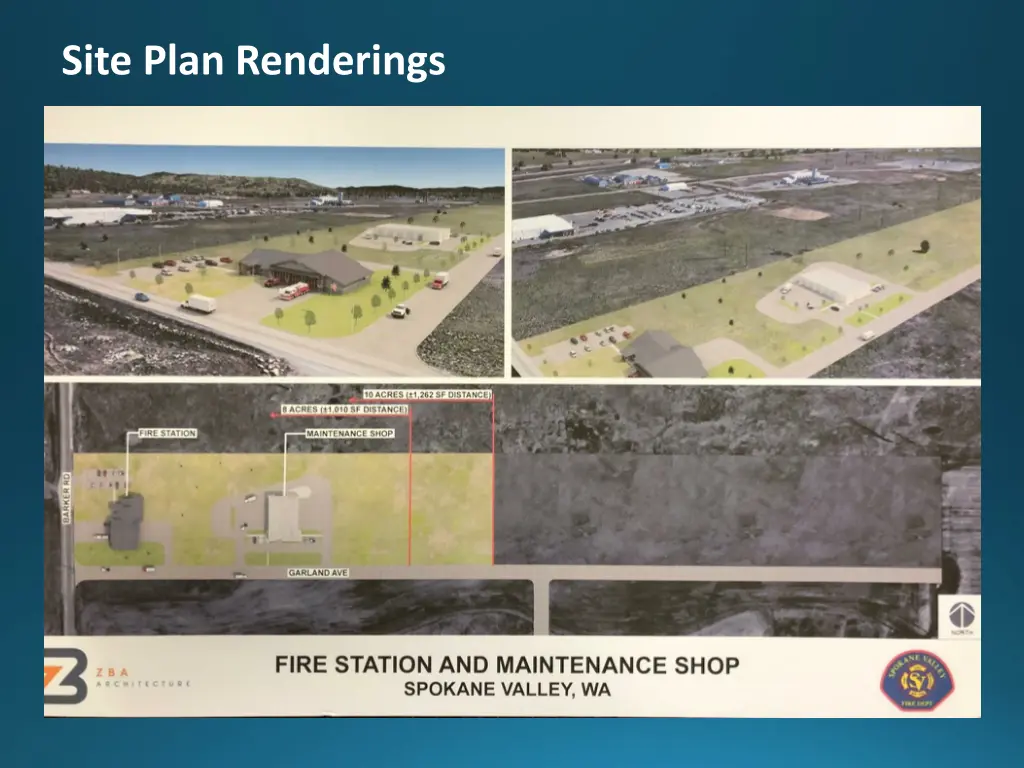 site plan renderings