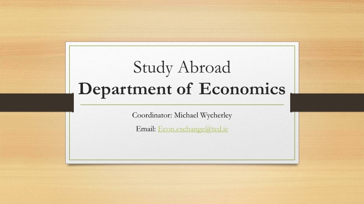 study abroad