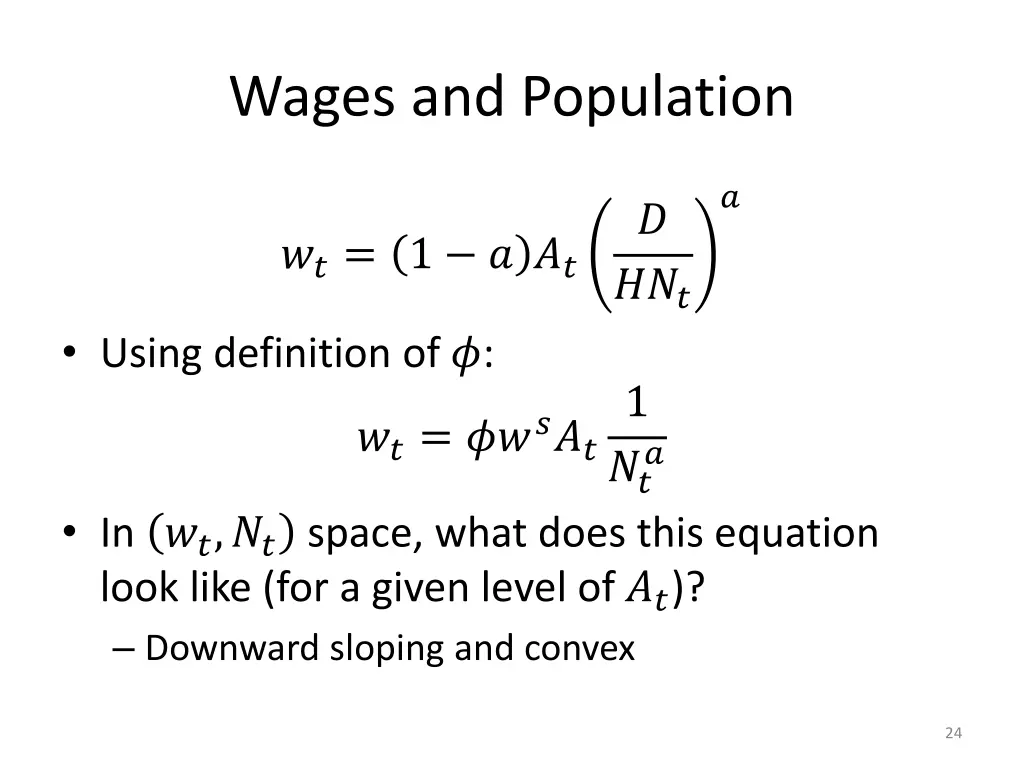 wages and population