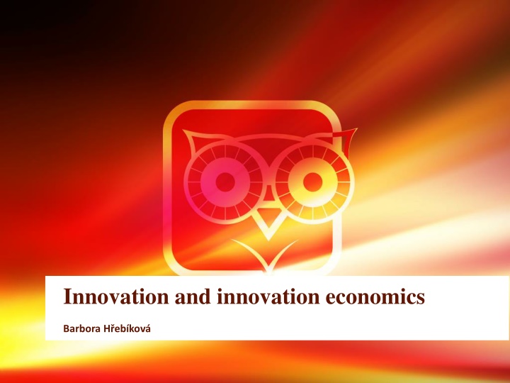 innovation and innovation economics