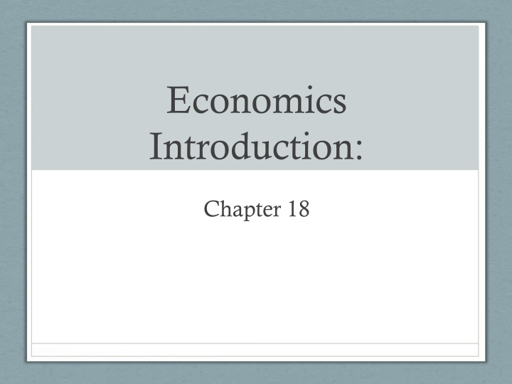 economics introduction