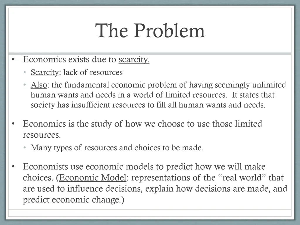 the problem 1