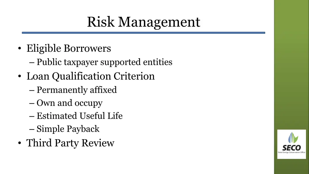 risk management